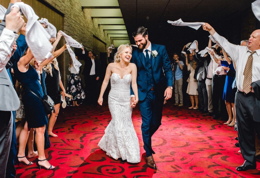How to Photograph A Sparkler Exit at a Wedding